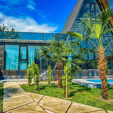 Qafqaz Luxury Chalet Gabala Exterior photo