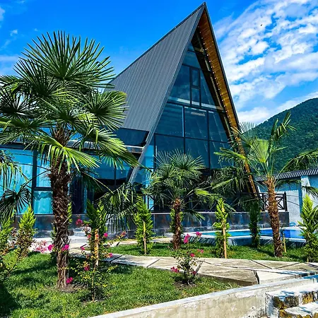 Qafqaz Luxury Chalet Gabala Exterior photo